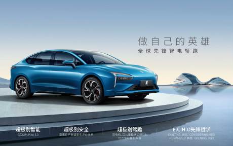 源文件下載【享設計】搜索編號：49700009281902692【全球先鋒智電轎跑汽車音樂廳平臺倒影】
