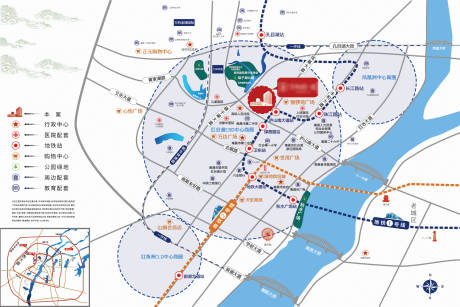 源文件下载【地产区位图地图】编号：35070009456596865