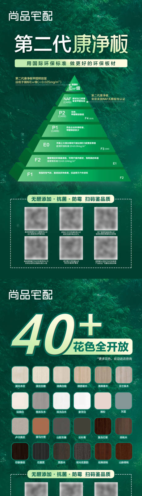 源文件下载【全屋定制康净板长图海报】编号：51210009587612573