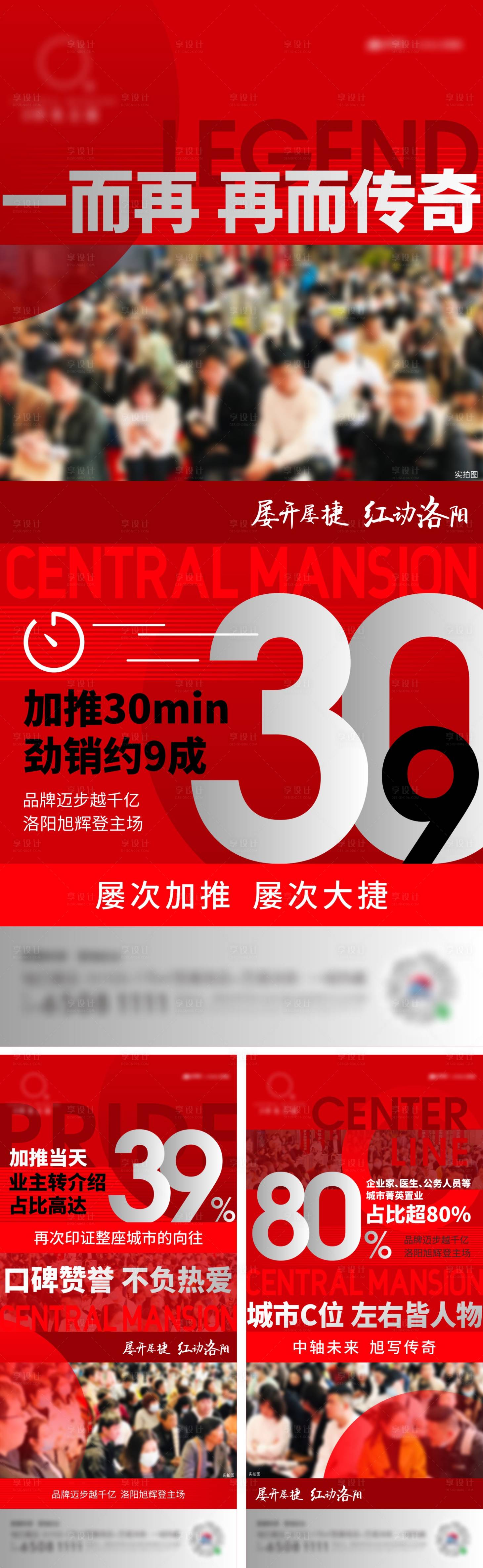 源文件下載【享設計】搜索編號：94230009619072809【地產開盤熱度賣壓海報】
