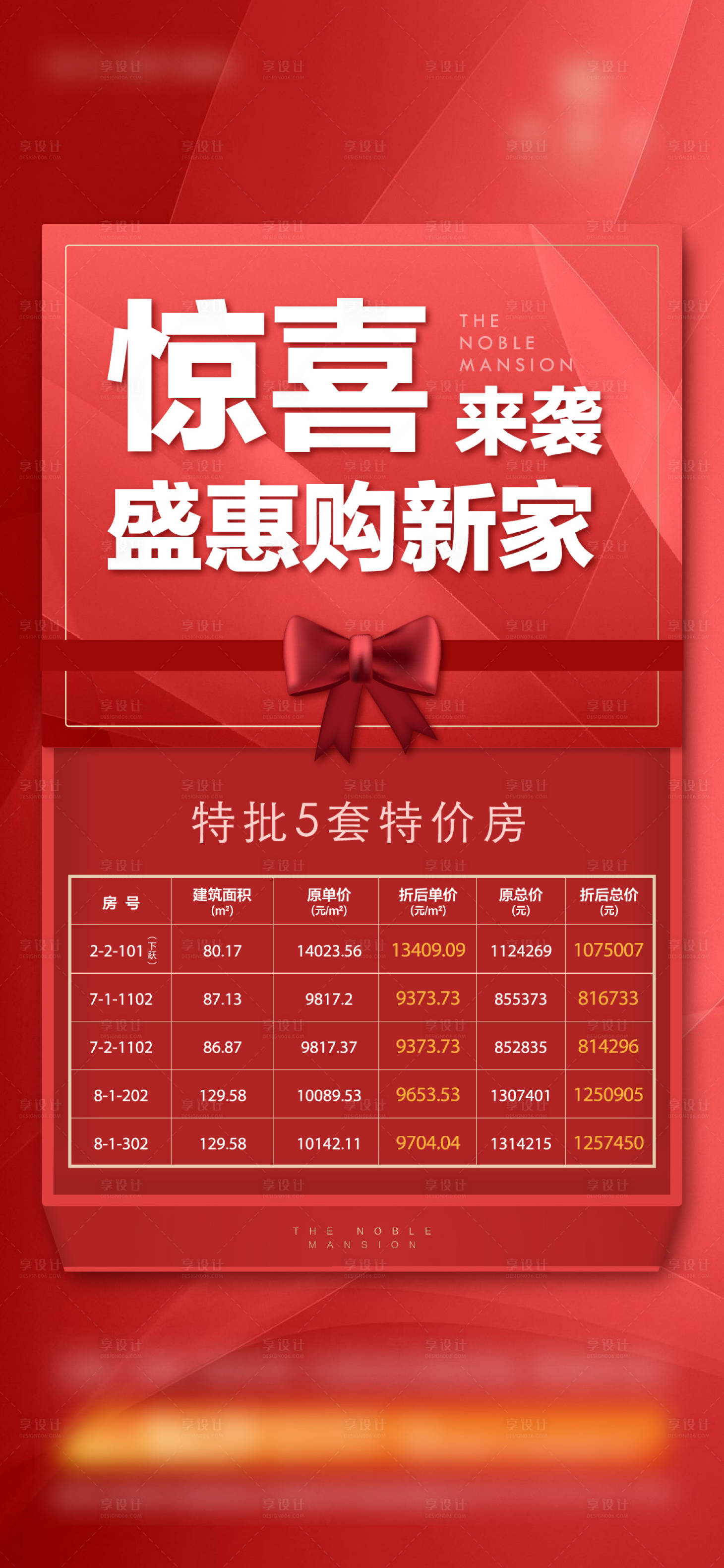 源文件下载【特价房热销海报】编号：37210009418955540