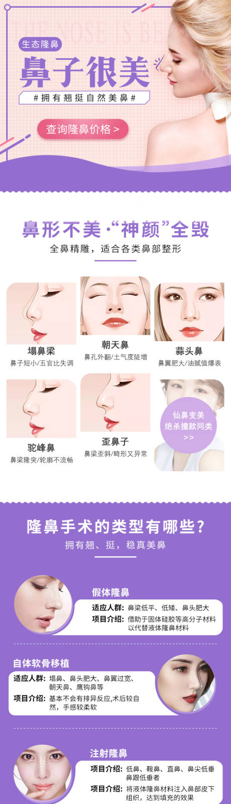 源文件下载【医美隆鼻整形专题页】编号：22730009679747945