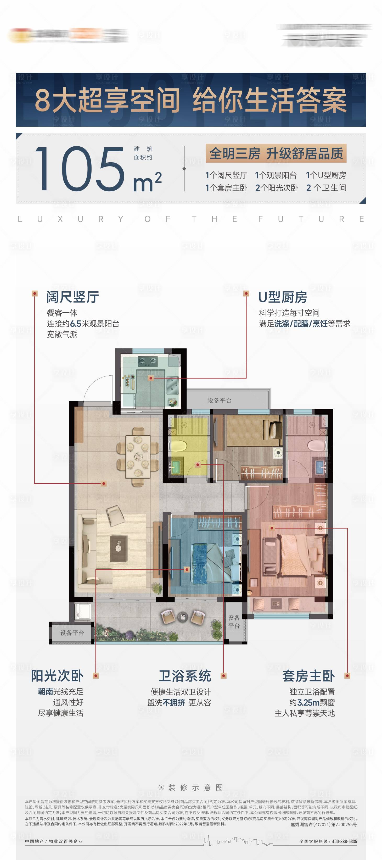 源文件下载【地产户型优势分析海报】编号：97120009412927827
