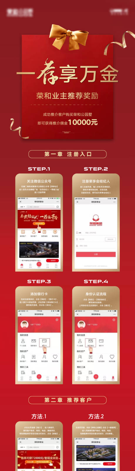 地产看房app操作指南长图