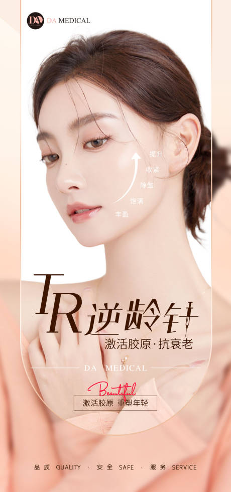 源文件下载【医美逆龄针海报】编号：69520009265705610