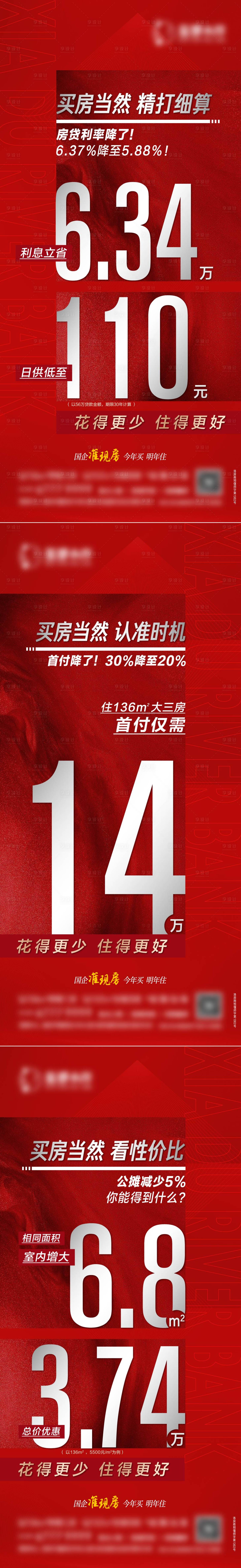 源文件下載【地產(chǎn)政策系列海報(bào)】編號(hào)：18760009316026564