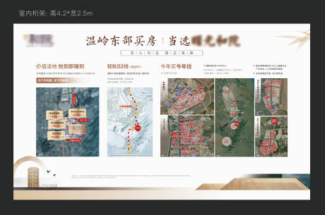 源文件下载【房地产价值点桁架背景板】编号：87840009746352119