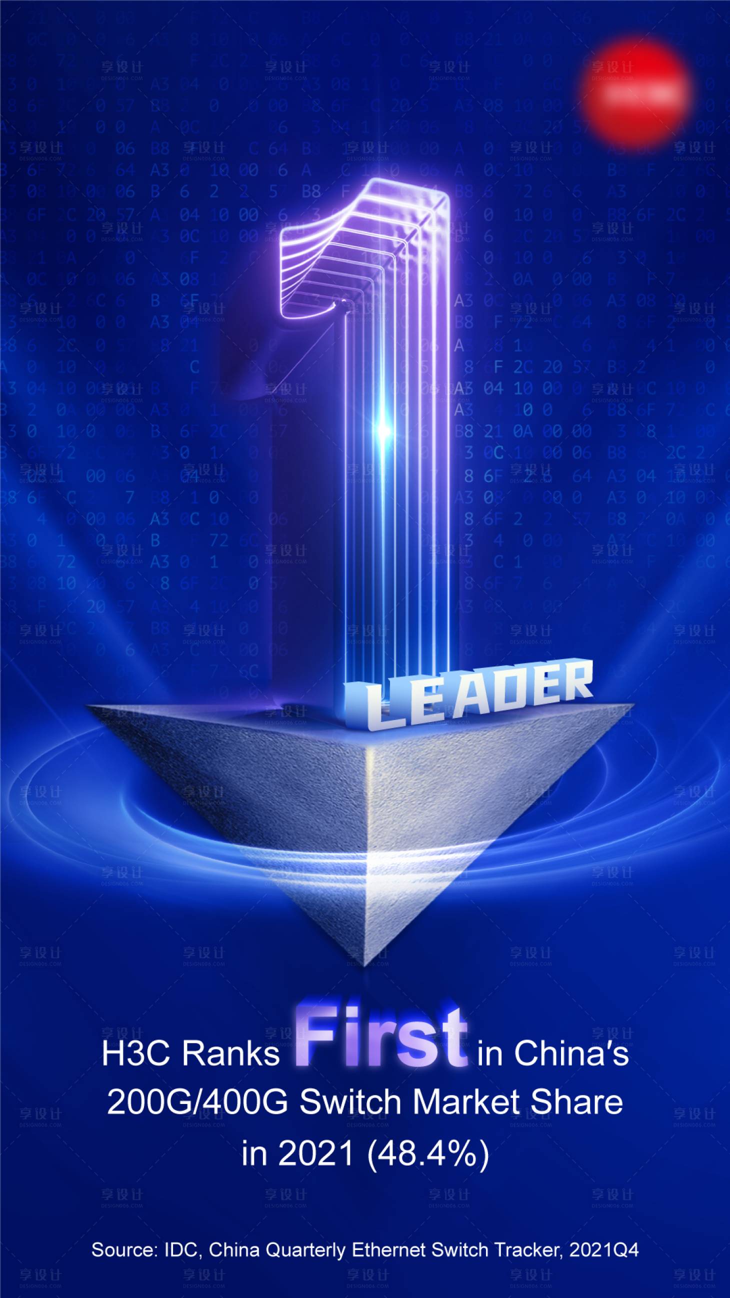 源文件下载【市场份额第一科技海报】编号：33430009700076551