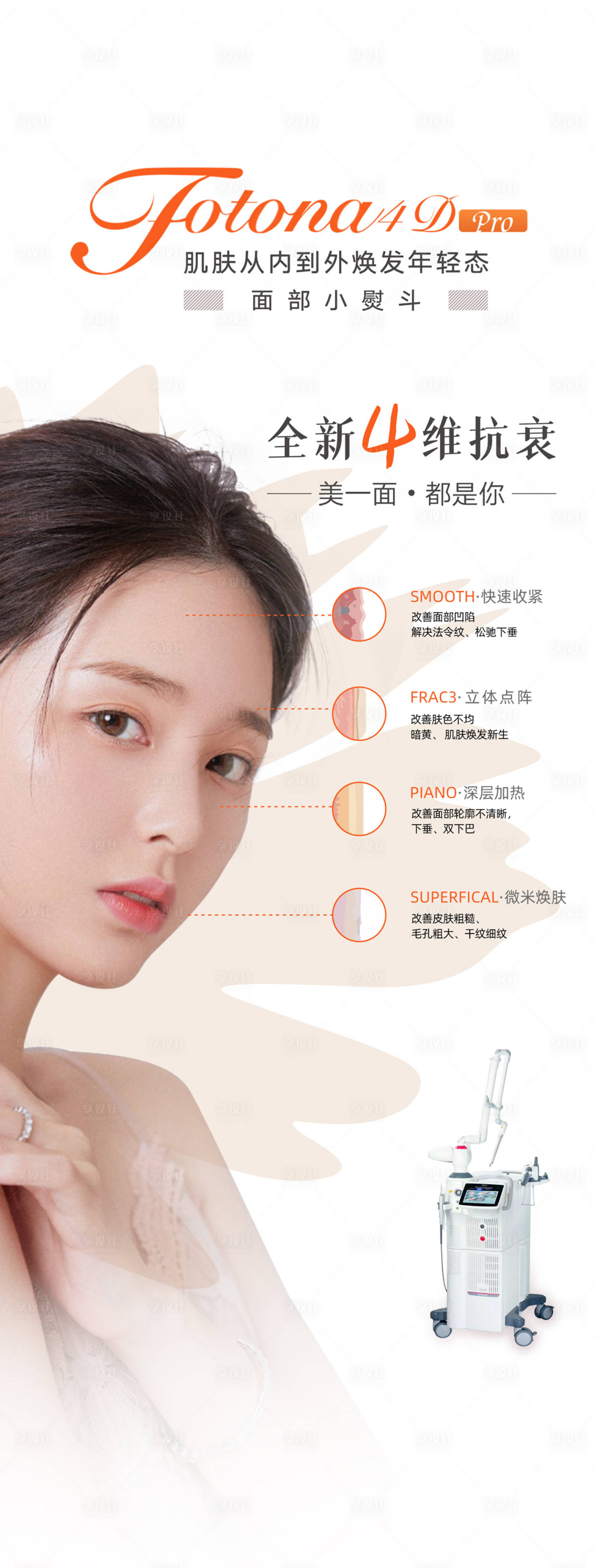 源文件下载【享设计】搜索编号：98070009296574486【欧洲之星医美海报】