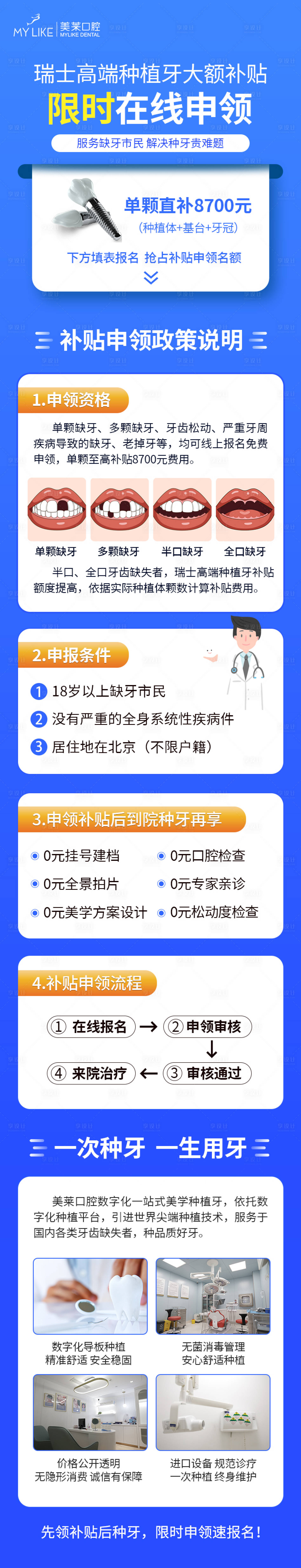 源文件下載【享設(shè)計】搜索編號：84900009452413791【種植牙落地頁】