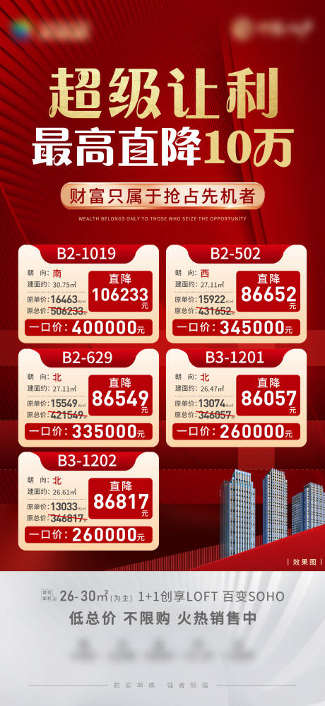 源文件下载【地产房源特价房海报】编号：40920009336594856