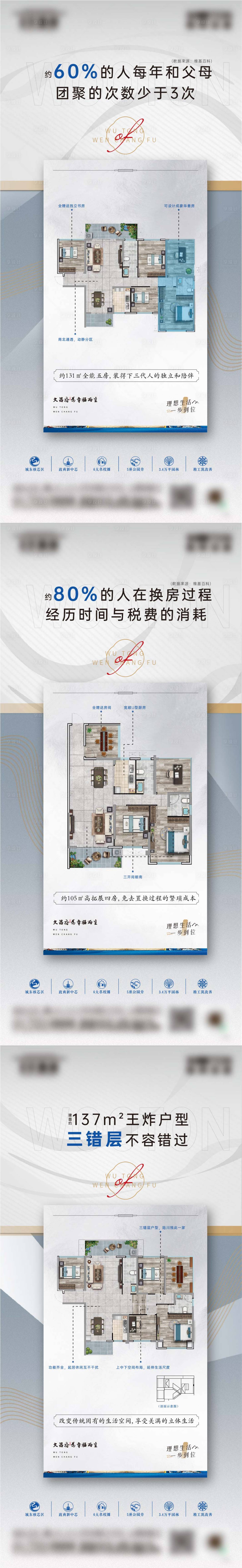 编号：20220401015236902【享设计】源文件下载-地产价值户型海报