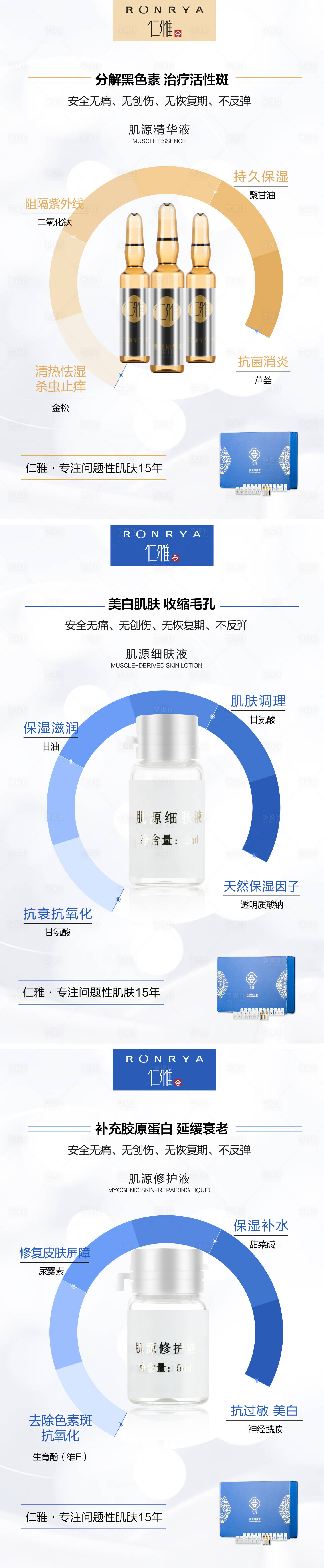 源文件下载【护肤美容产品系列海报】编号：17990009579989058