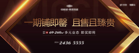 源文件下载【商业商铺告罄海报展板】编号：77860009548293047