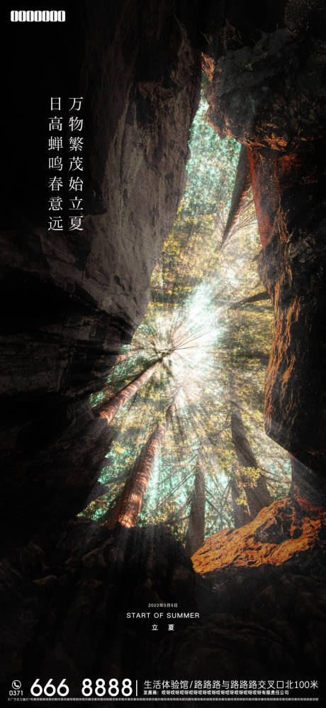 源文件下载【享设计】搜索编号：73580009420795976【立夏节气地产海报】
