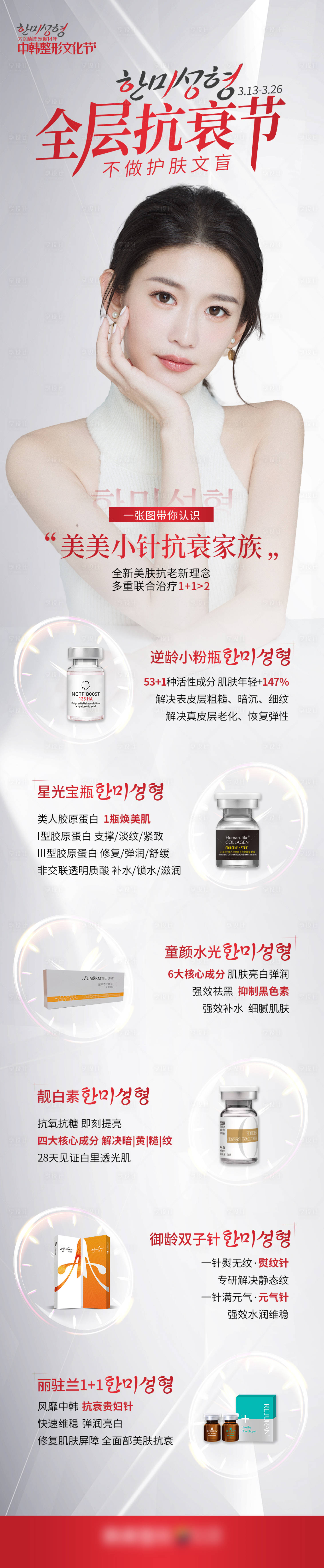 源文件下载【享设计】搜索编号：12870009354086051【医美整形全层抗衰节小针抗衰家族】