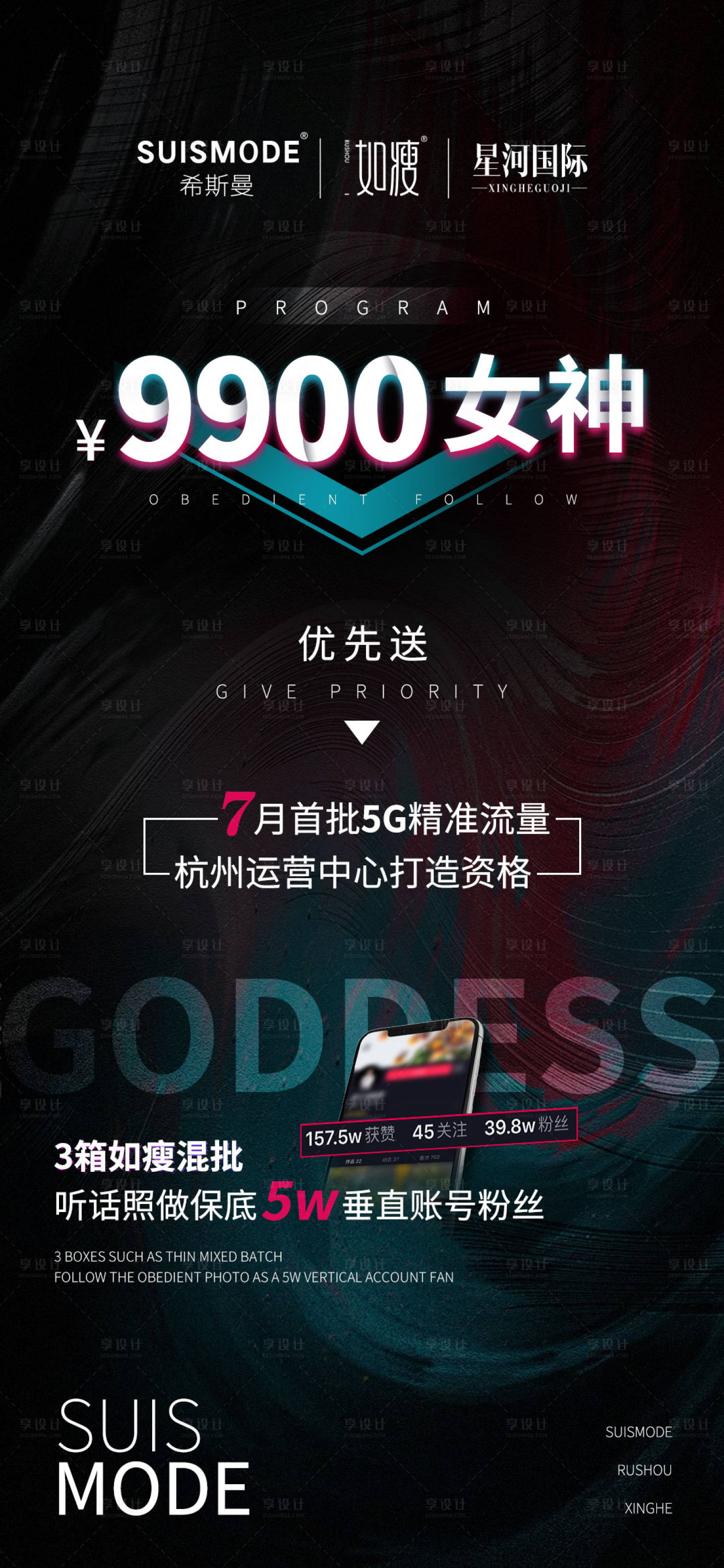 源文件下載【享設計】搜索編號：45170009334003665【ip打造運營海報】