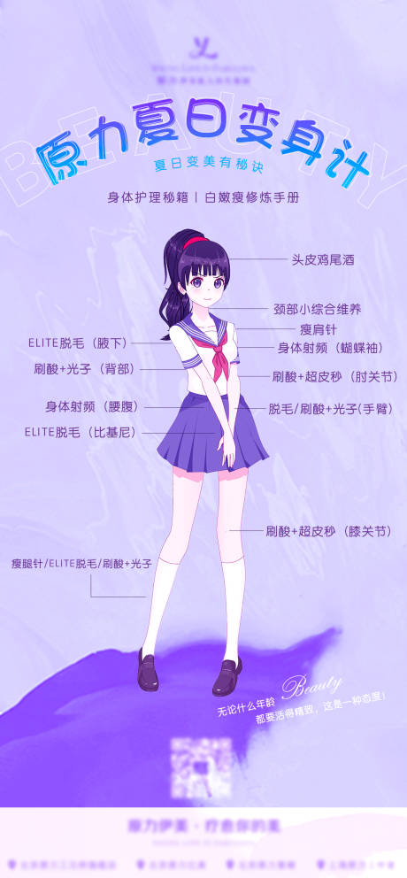 源文件下載【享設計】搜索編號：23880009588096942【醫美全身塑形海報】
