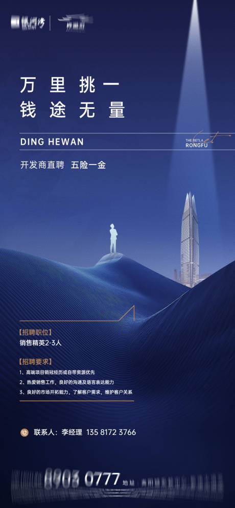 源文件下载【地产招聘单屏】编号：18730009715446775