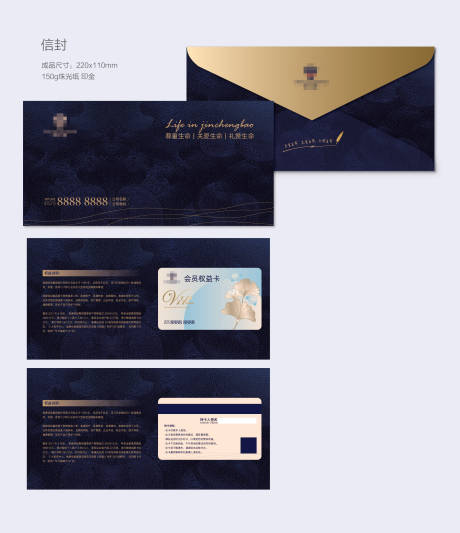 源文件下载【房地产VIP贵宾卡高端信封】编号：86260009670009130