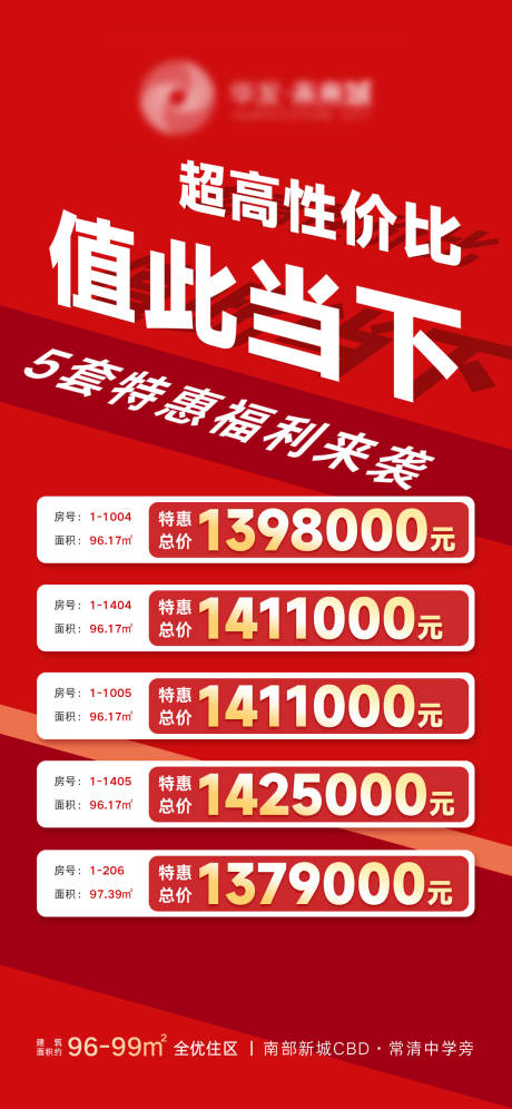 源文件下载【项目特价房海报】编号：79370009343125477