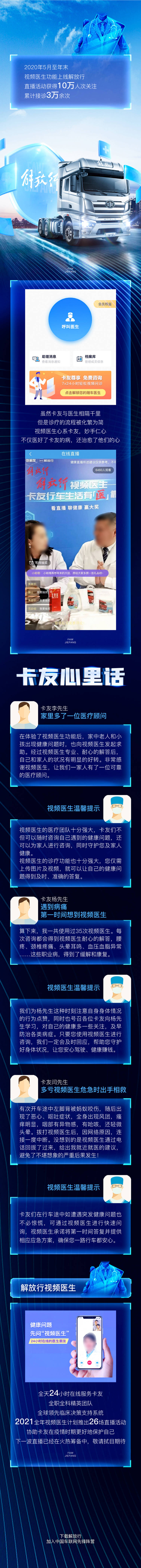 源文件下载【享设计】搜索编号：15210009411599429【疫情期间解放行视频医生2020年回顾】