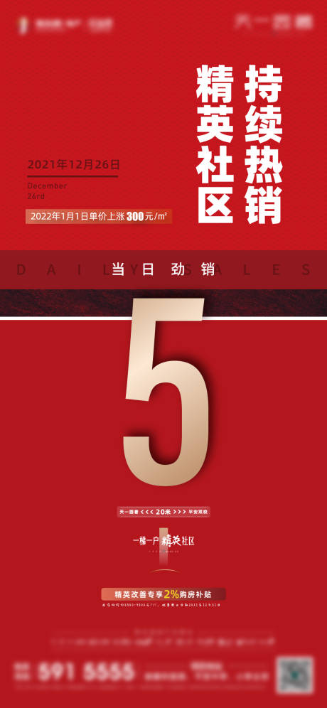 源文件下載【紅色熱銷海報】編號：17120009707747960