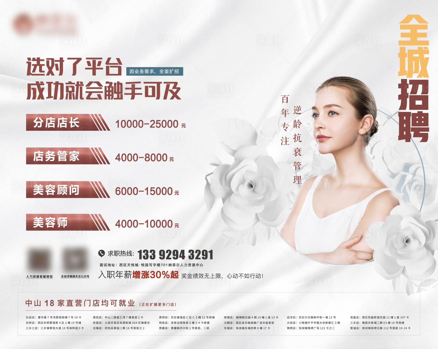 源文件下載【享設計】搜索編號：35650009537459303【招聘海報】