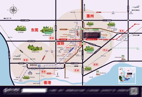 源文件下载【地产区位图设计】编号：20310009352627462
