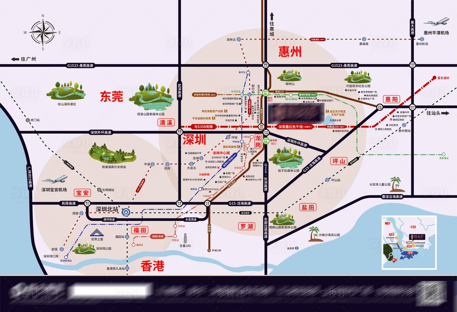 源文件下载【地产区位图设计】编号：20310009352627462
