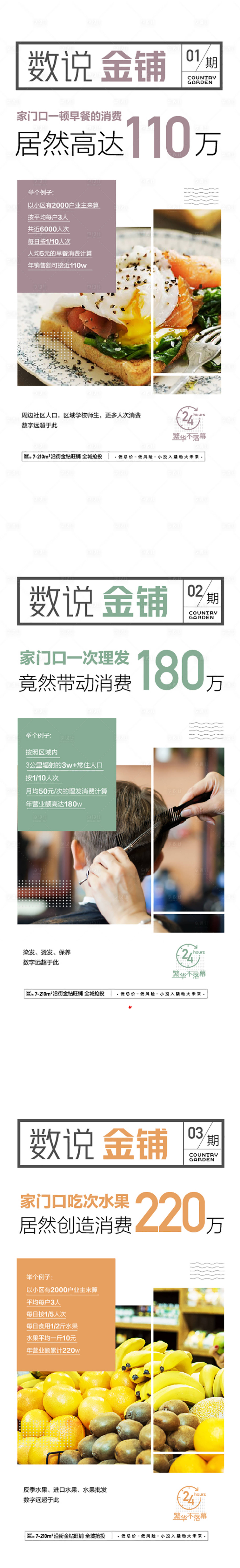 源文件下载【商铺金铺热销系列海报】编号：24680009663754193