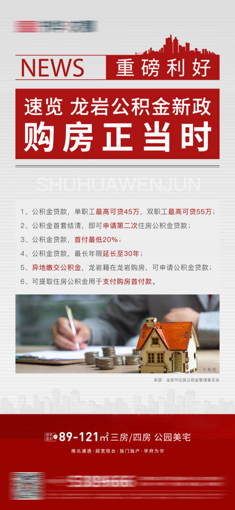 源文件下载【地产利好海报】编号：20220418201849471