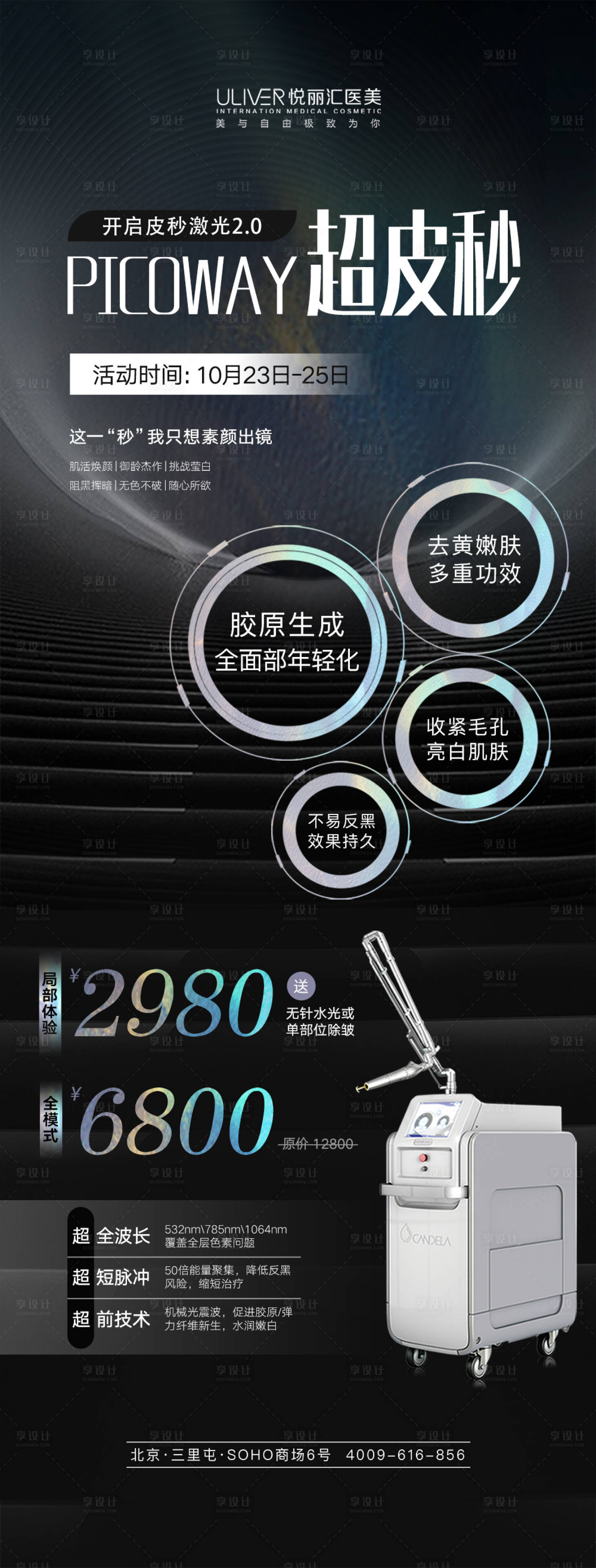 源文件下载【医美超皮秒仪器海报】编号：20220409224818047