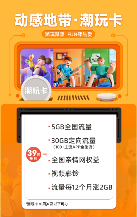 源文件下载【动感地带潮玩卡】编号：68650009513853964