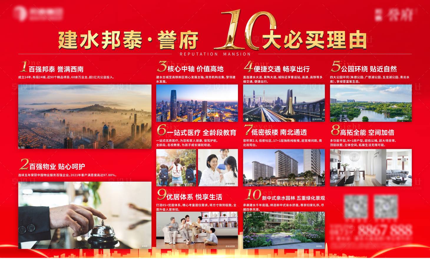 源文件下載【享設(shè)計】搜索編號：56980010230003784【地產(chǎn)十大購買理由海報】