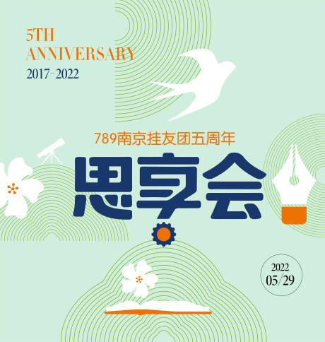 源文件下载【思享会活动背景板】编号：20220531134247736