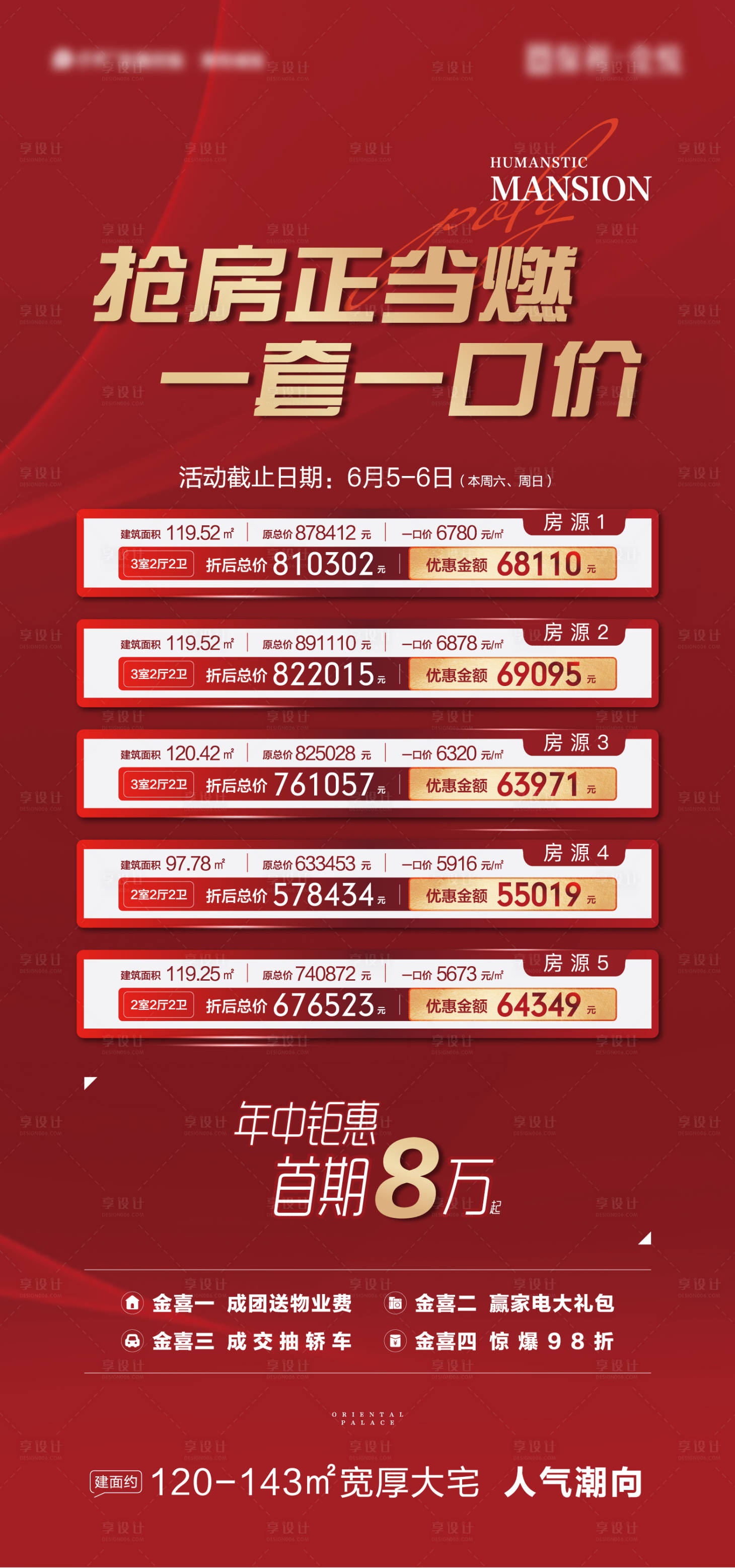 源文件下載【地產(chǎn)熱銷特價房海報】編號：55340010098914099