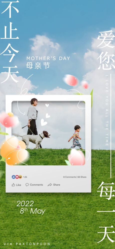 源文件下载【母亲节海报】编号：20220507165517458