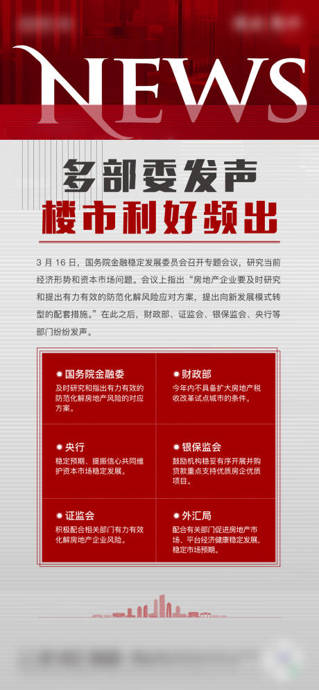 源文件下载【地产楼市利好海报】编号：80890009964792206