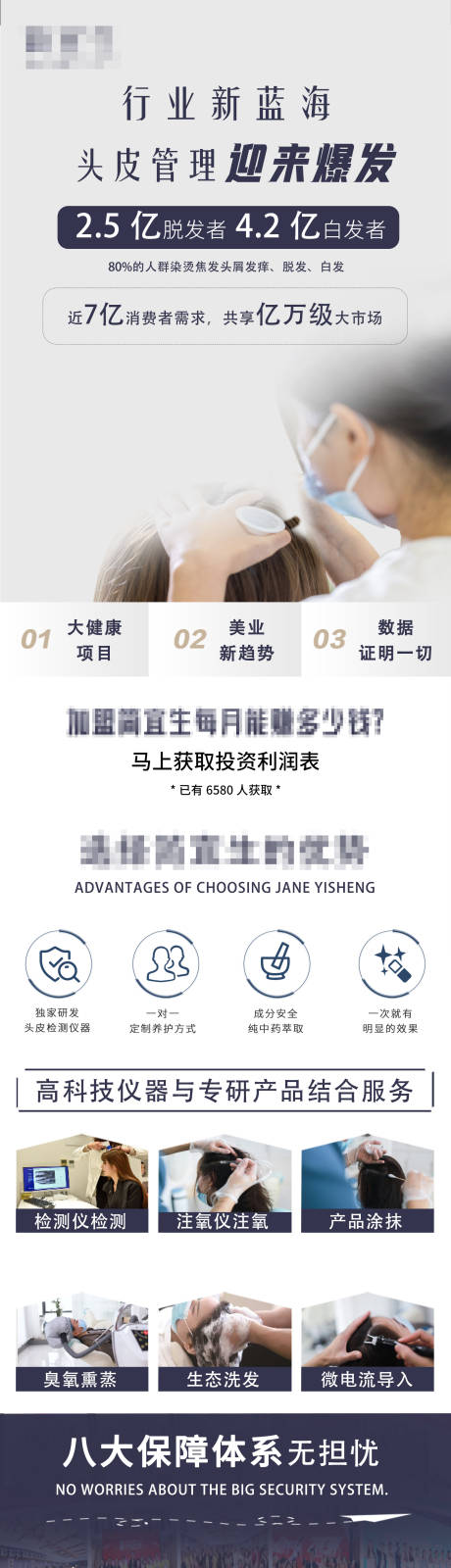 源文件下载【招商企业项目宣传长图海报】编号：13660010229487683