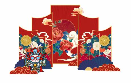源文件下载【国潮美陈】编号：92280009866339889