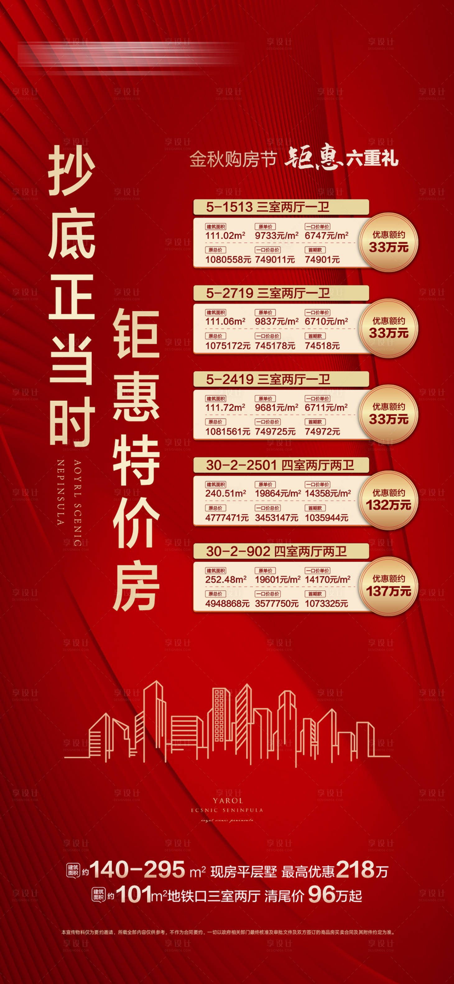 源文件下载【地产热销特价房海报】编号：75620010201995402