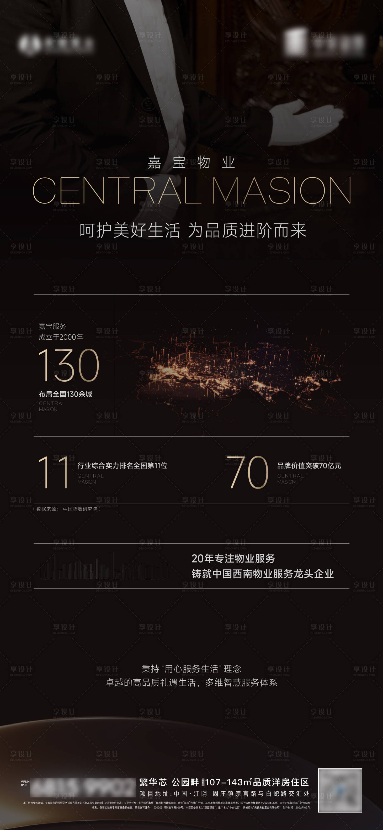 源文件下载【享设计】搜索编号：21150009981872056【物业品牌品质海报】