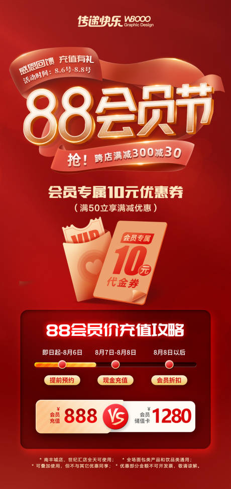 源文件下载【会员充值海报】编号：70790010186221566