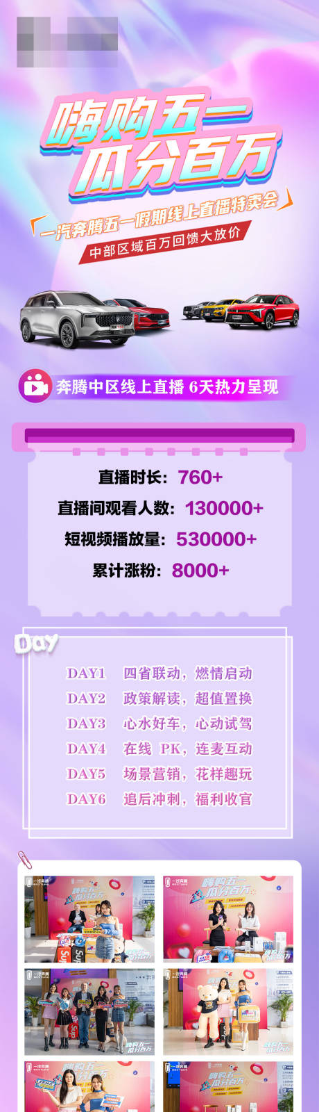 源文件下载【汽车直播政策总结缤纷长图海报】编号：13860010040828645