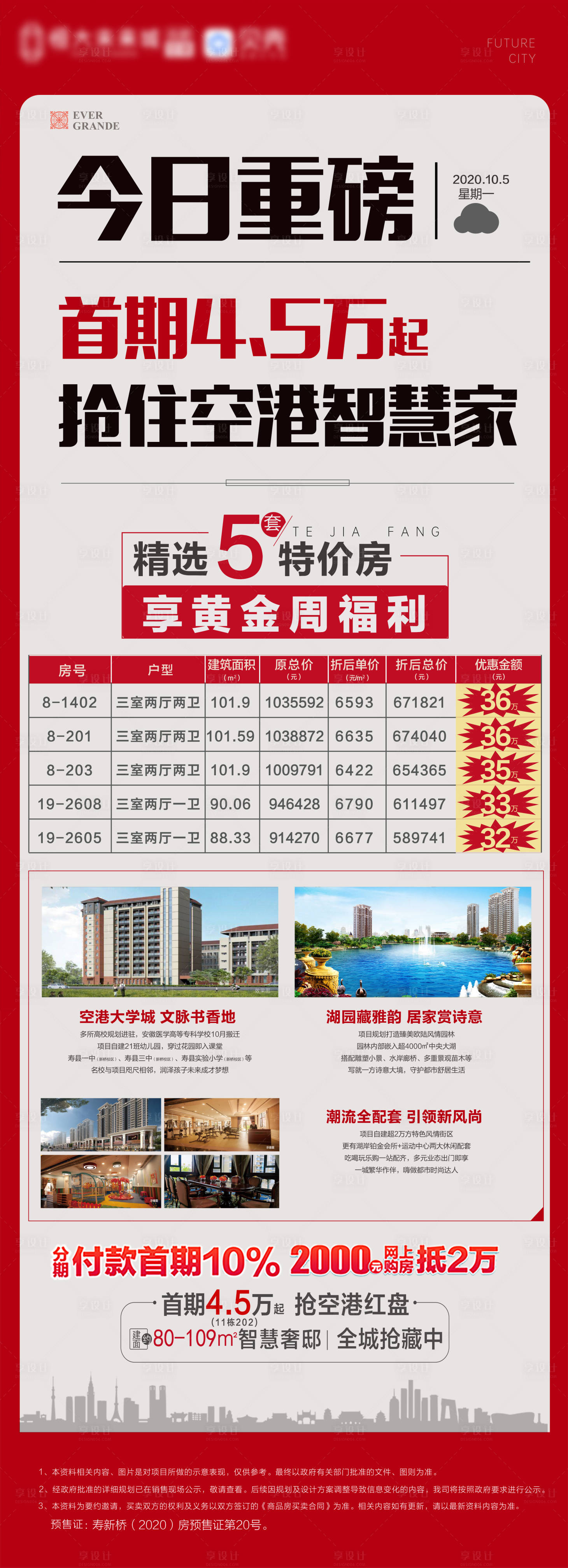 源文件下载【地产特价房长图海报】编号：80480009898555243