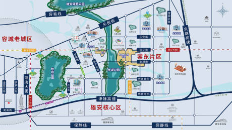 源文件下載【房地產(chǎn)區(qū)位圖廣告展板】編號(hào)：16490010048261458