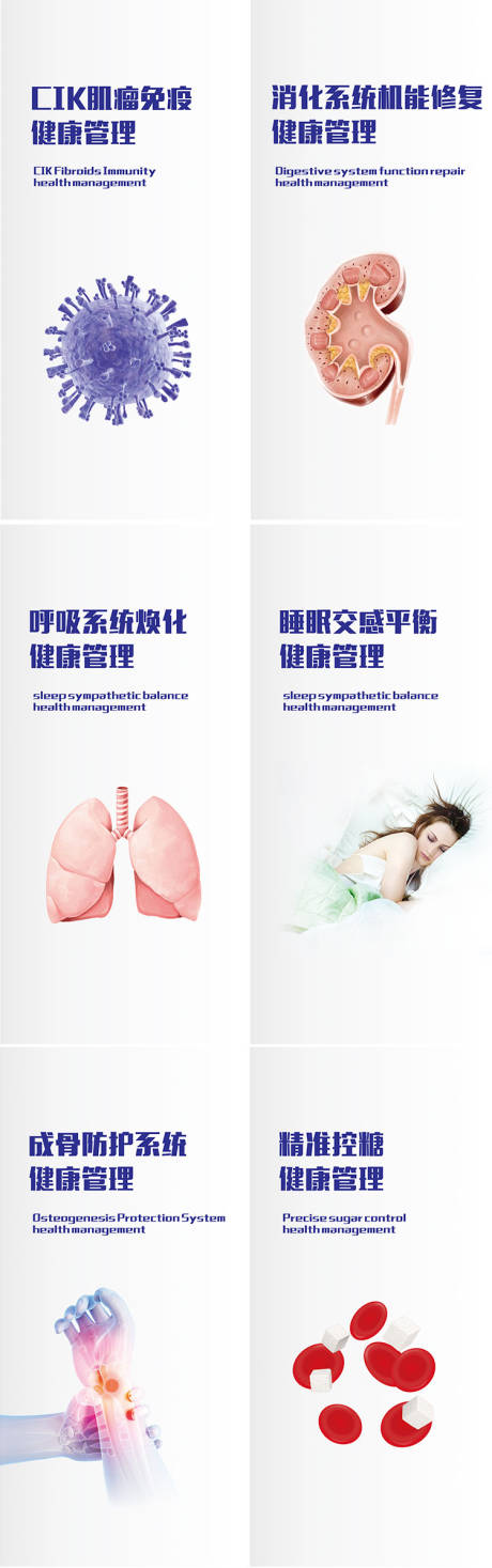 编号：20220505171045490【享设计】源文件下载-大健康项目介绍系列海报