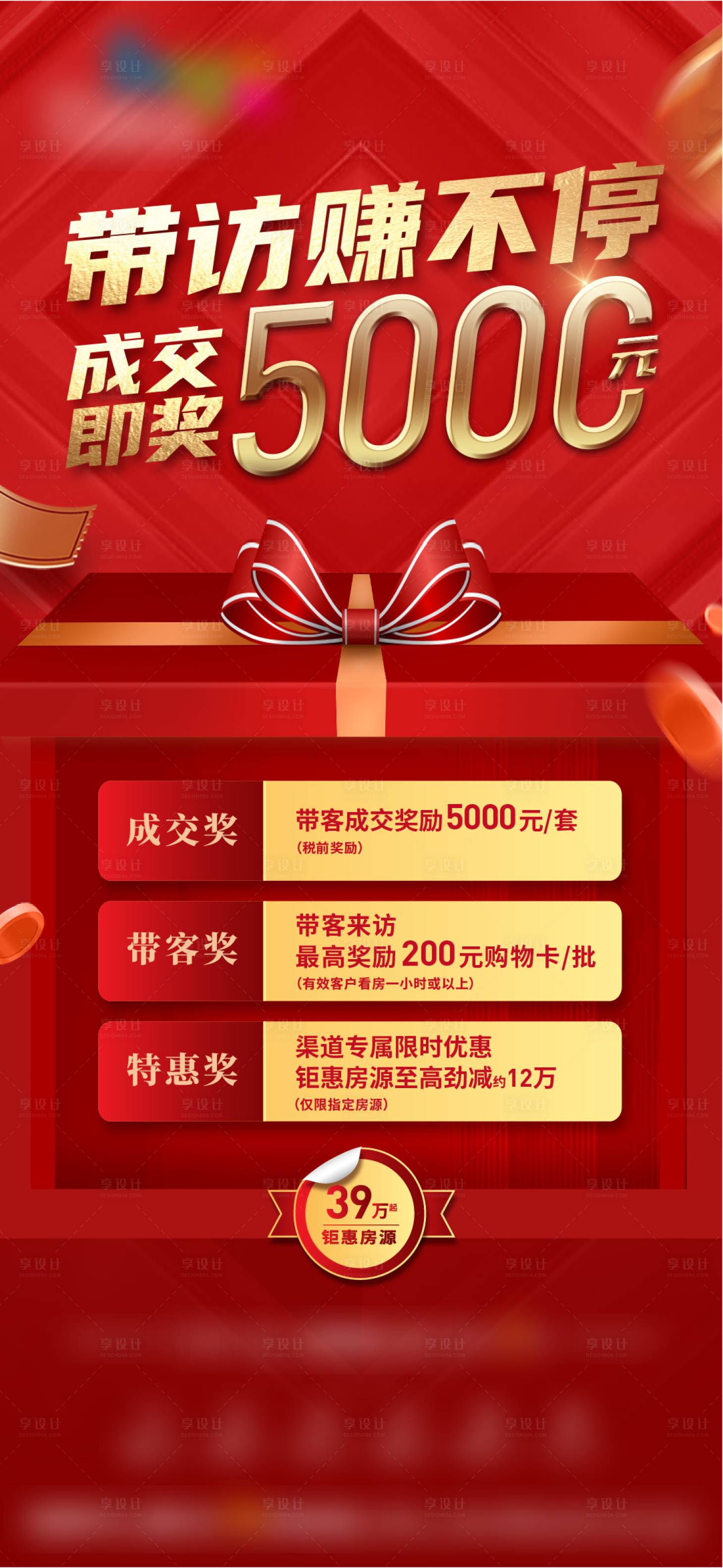 源文件下载【地产渠道带客到访奖单图】编号：58250009889311474