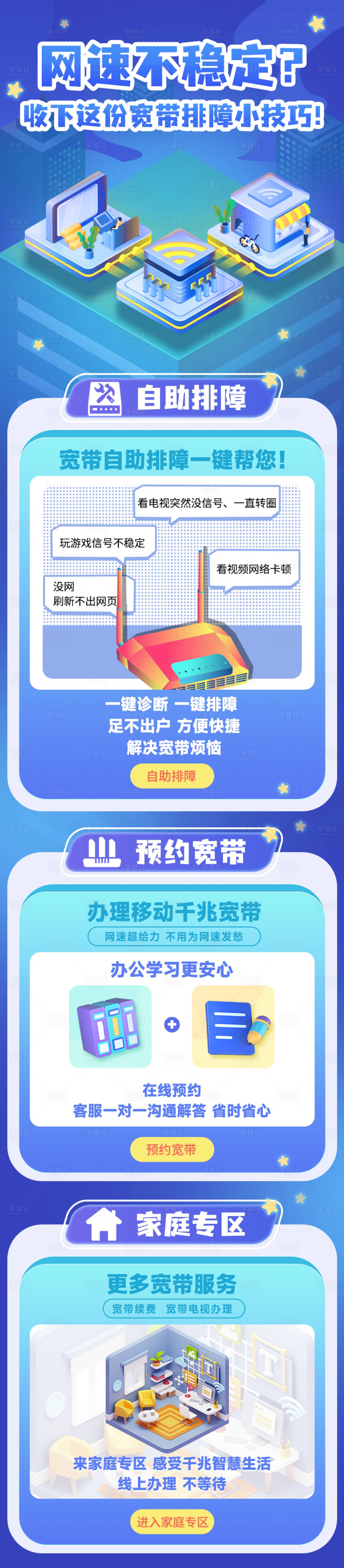 源文件下載【享設計】搜索編號：76850009986122671【寬帶排障公眾號長圖】